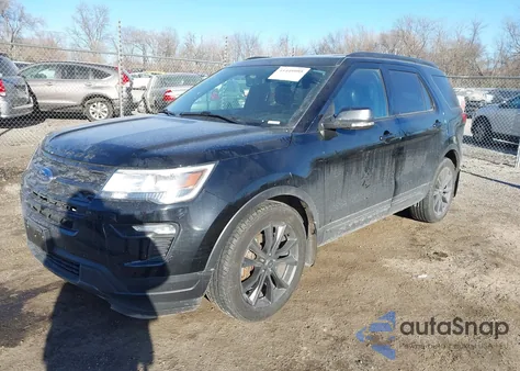2018 Ford Explorer Xlt z USA, uszkodzony, nr VIN 1FM5K8D88JGC03818